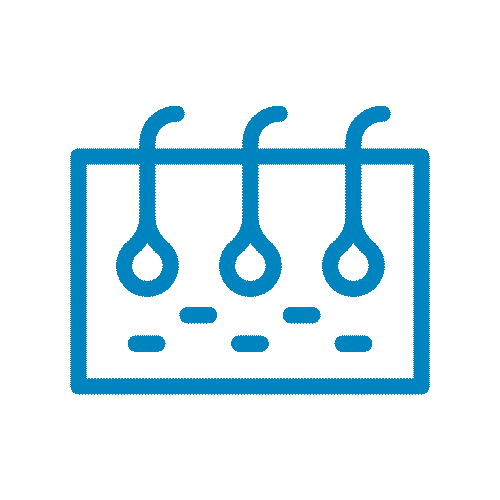 hair falling out animated